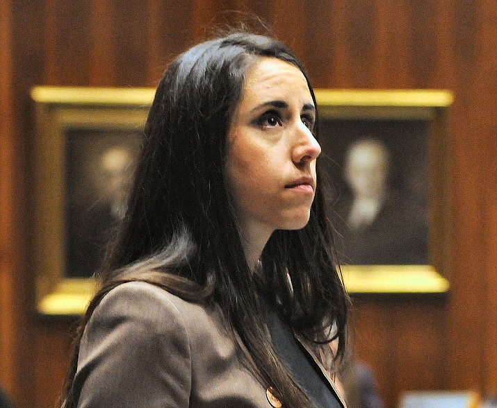 Rep. Athena Salman at the House of Representatives. Claiming boycotts are anti-Semitic, the state House voted last week to deny public contracts to firms that refuse to do business with other companies that do business in Israel. (Howard Fischer/Capitol Media Services, file)