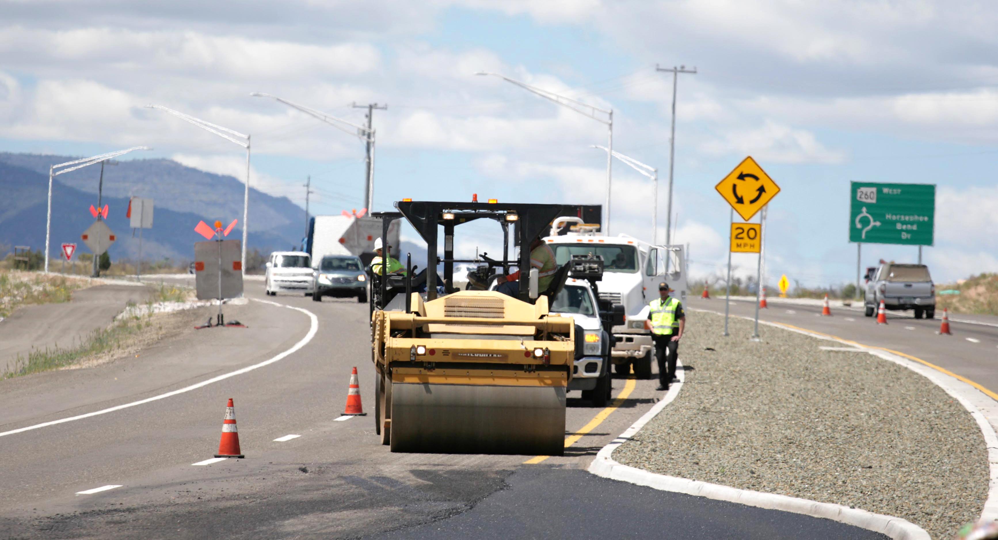 Smooth ride ADOT begins final phase of SR 260 road work The Verde