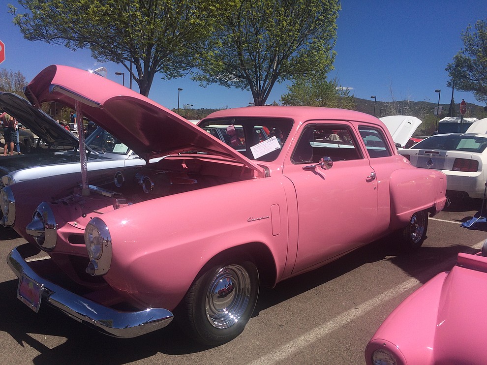 A 1950 Studebaker Champion  found at the eighth annual Cruise in for the Vets car show at Yavapai College Saturday, April 20. (Jason Wheeler/Courier)