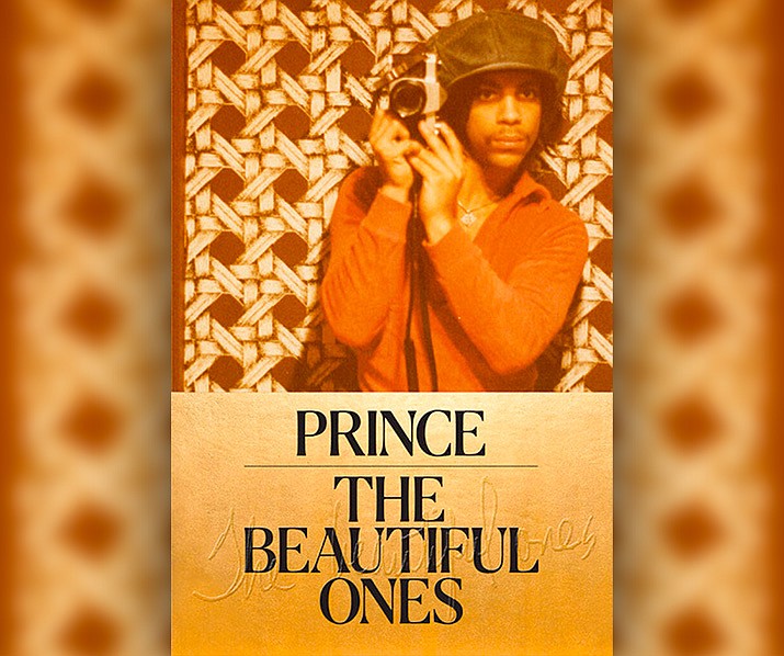 This image provided by Random House shows the cover of "The Beautiful Ones," a memoir Prince was working on at the time of his death. The book is due out in late October 2019. (Courtesy of Random House via AP)