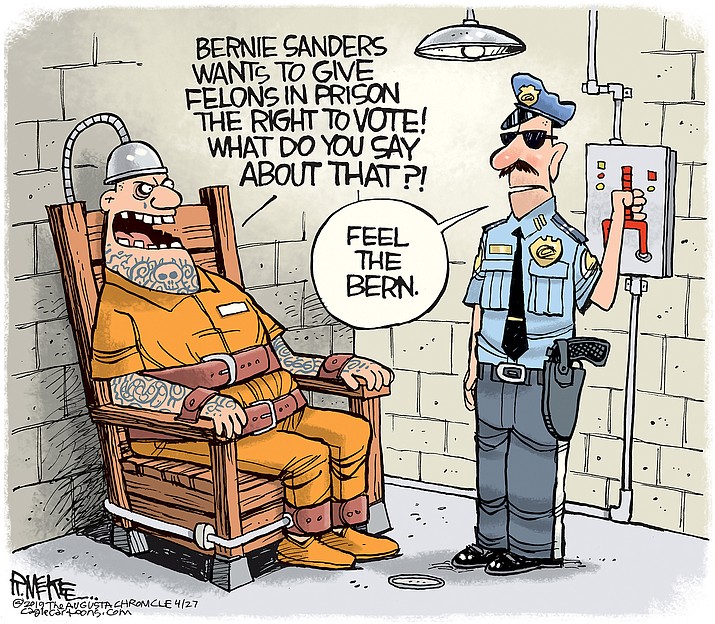 Editorial Cartoon 1 April 28 2019 The Daily Courier