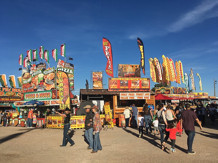 The Verde Valley Fair opened on Wednesday night in Cottonwood to a beautiful evening with animal showings, a carnival and endless food choices. The fair runs through Sunday. VVN/Vyto Starinskas