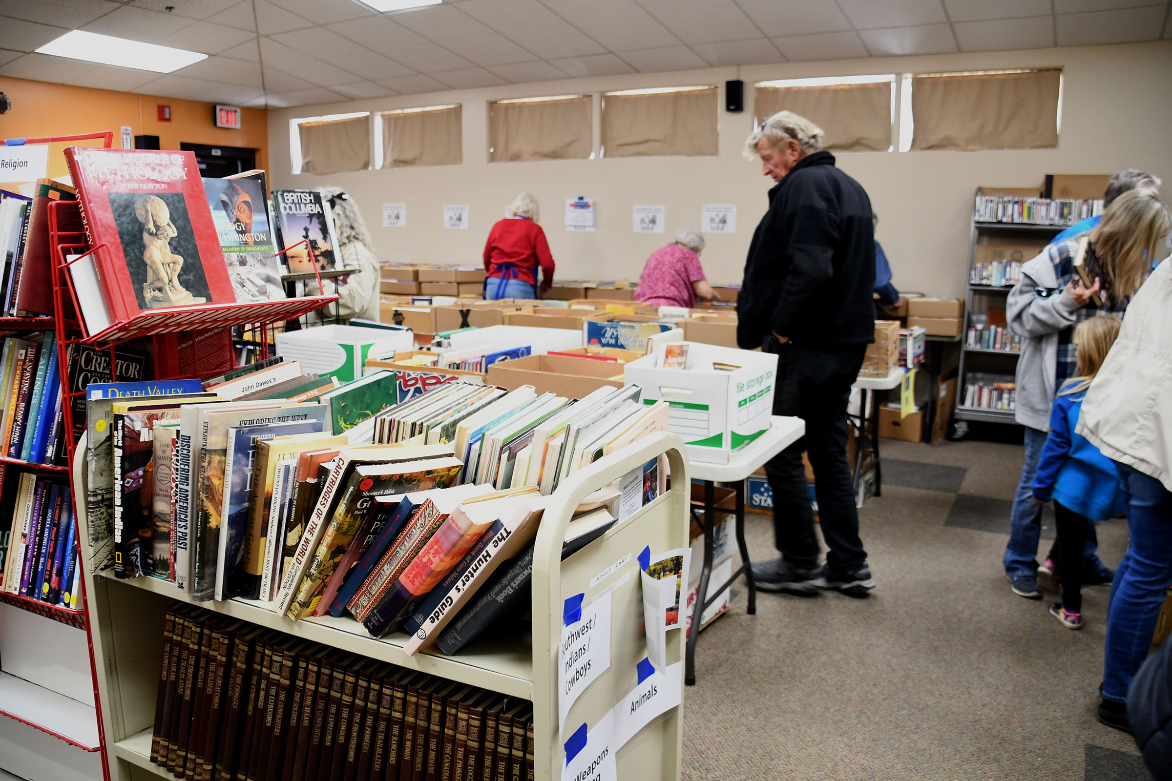 An adventure is only a book away Friends of the Library hosts its