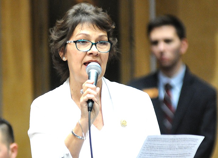 Sen. Victoria Steele (Capitol Media Services 2019 file photo by Howard Fischer)