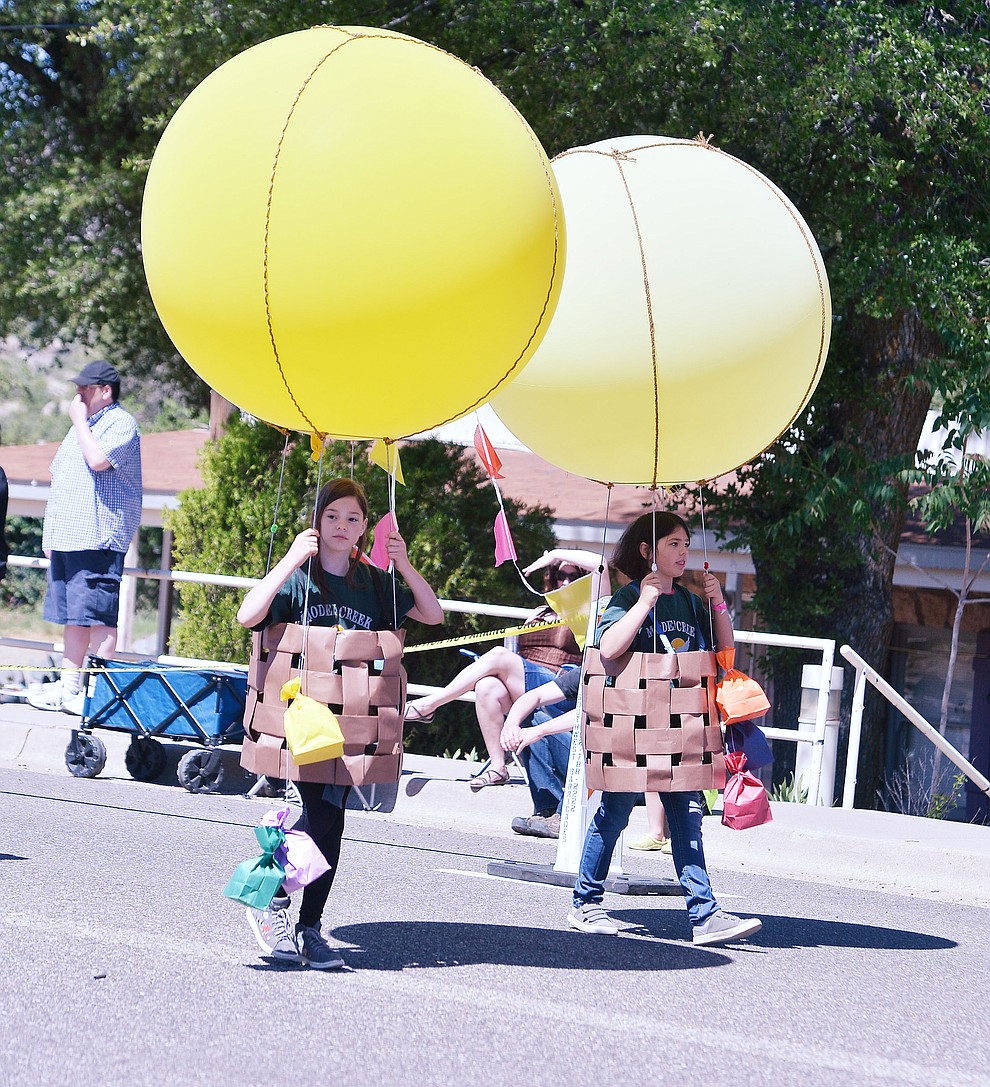 The 50th annual Yarnell Daze started off the day with a parade along Highway 89 in Yarnell Saturday, May 18. (Les Stukenberg/Courier)