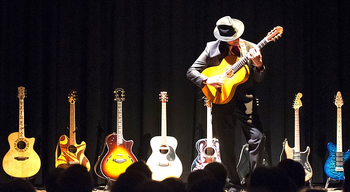 Anthony Mazzella’s “Legends of Guitar” show is a dazzling spectacle featuring one of the most highly-skilled musical artists in the country channeling the raw power of living and deceased guitar legends with multiple instruments on stage.