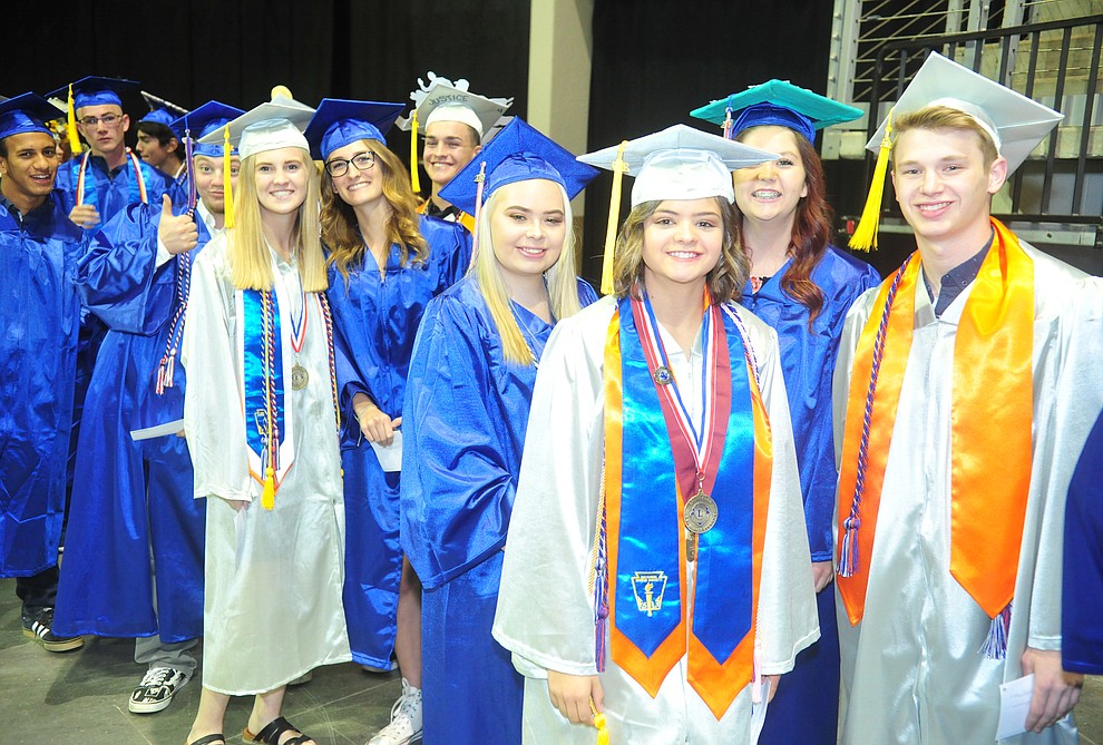 Chino Valley HIgh School graduated 153 students in a commencement ceremony Wednesday, May 22 at the Findlay Toyota Center in Prescott Valley. (Les Stukenberg/Courier)