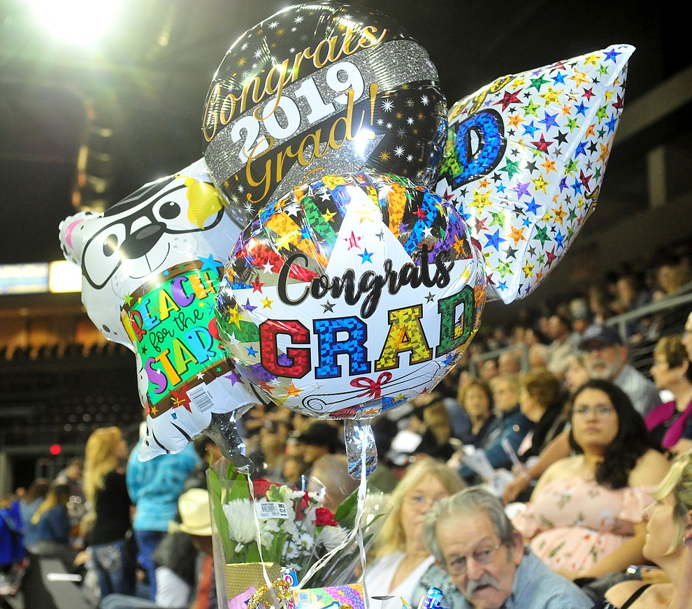 Chino Valley HIgh School graduated 153 students in a commencement ceremony Wednesday, May 22 at the Findlay Toyota Center in Prescott Valley. (Les Stukenberg/Courier)