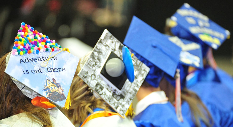 Chino Valley HIgh School graduated 153 students in a commencement ceremony Wednesday, May 22 at the Findlay Toyota Center in Prescott Valley. (Les Stukenberg/Courier)