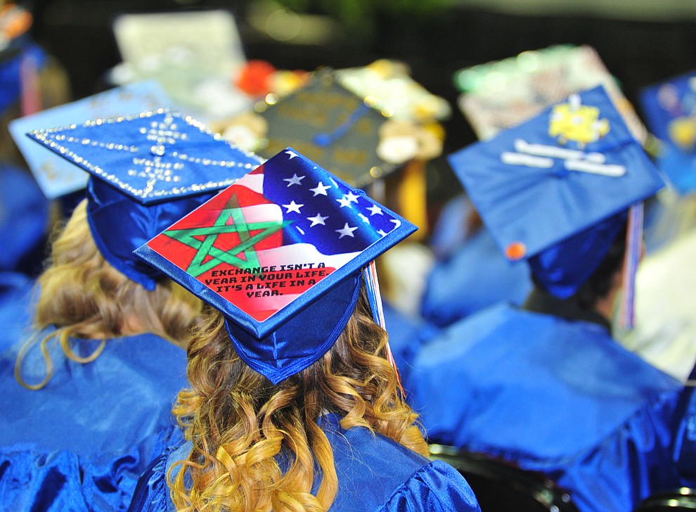 Chino Valley HIgh School graduated 153 students in a commencement ceremony Wednesday, May 22 at the Findlay Toyota Center in Prescott Valley. (Les Stukenberg/Courier)
