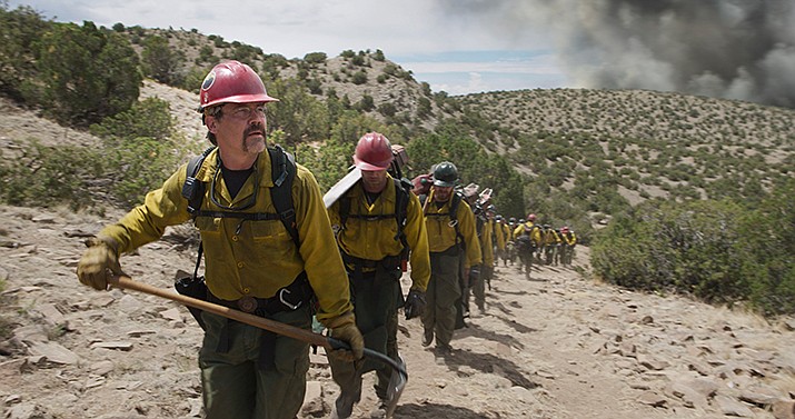 The Granite Mountain Interagency Hotshot Crew Learning and Tribute Center board and the Elks Theatre will host a showing of “Only the Brave,” the 2017 film about the Granite Mountain Hotshots.