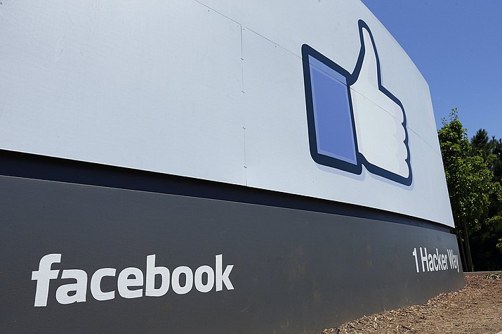 Facebook said in a Thursday, May 23, 2019 report, it removed more than 3 billion fake accounts from the service in the October-March period, although it doesn’t say how many it also missed. The report comes as Facebook grapples with challenges ranging from fake news to its role in elections interference, hate speech and incitement to violence in the U.S., Myanmar, India and elsewhere. (AP Photo/Ben Margot, File - Facebook headquarters in Menlo Park, Calif.)