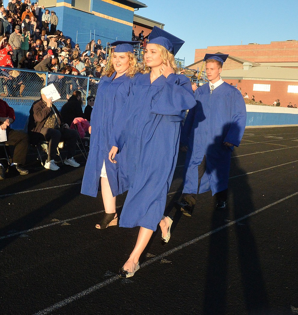 Prescott High School graduated 301 students in a commencement ceremony Friday, May 24 on Bill Shepard Field in Prescott. (Les Stukenberg/Courier)