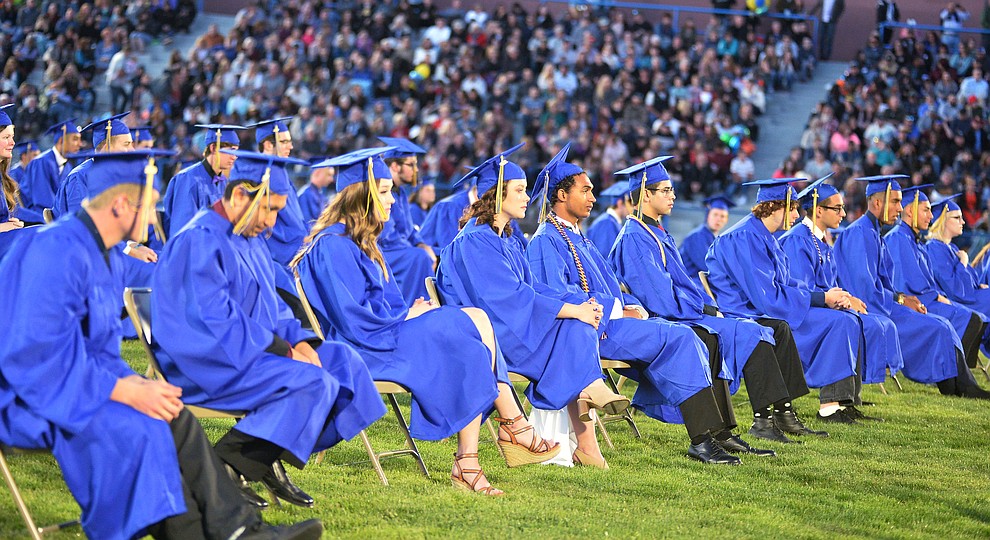 Prescott High School graduated 301 students in a commencement ceremony Friday, May 24 on Bill Shepard Field in Prescott. (Les Stukenberg/Courier)