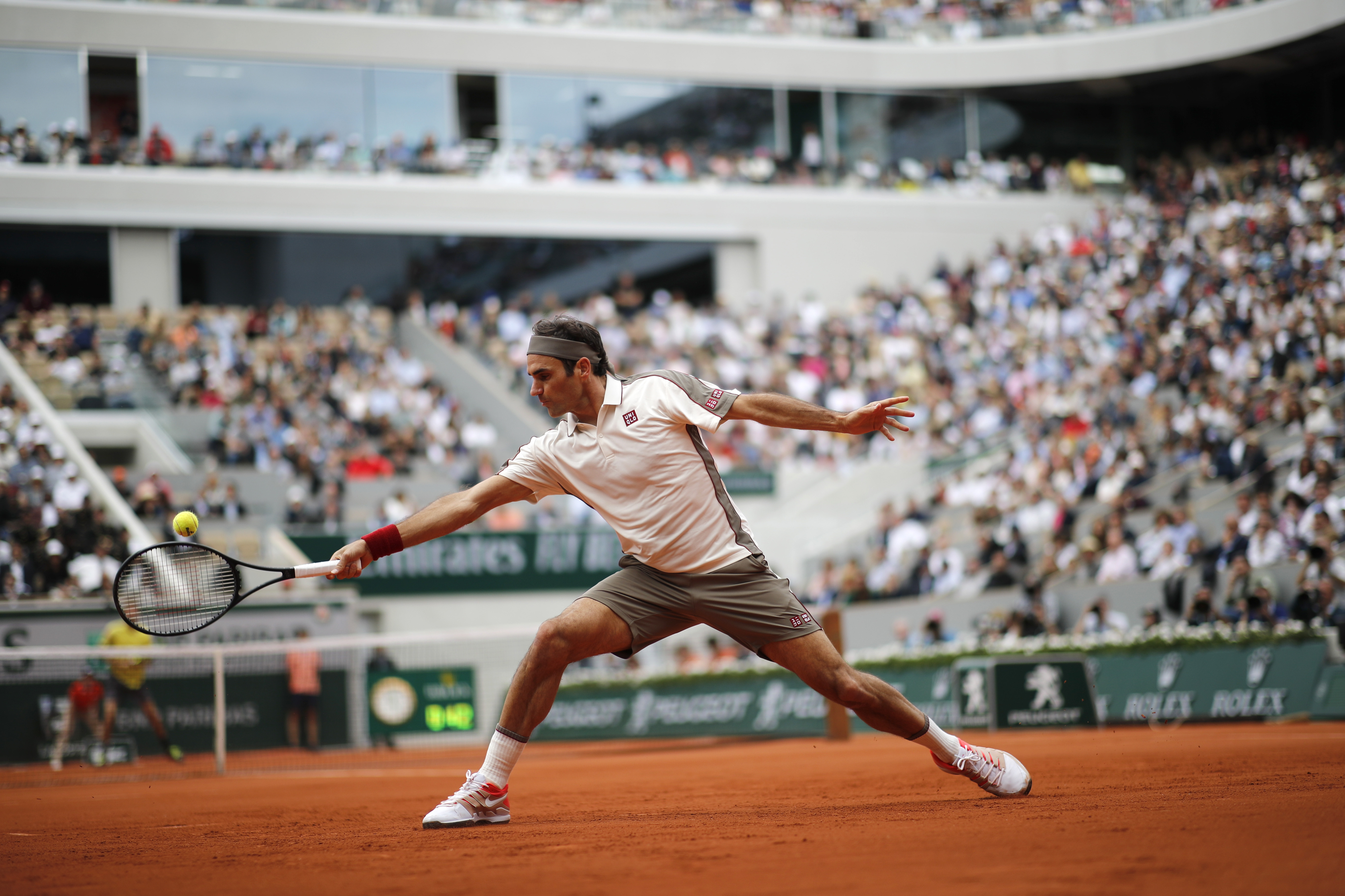 Гар рос. Federer Forehand 2019 Roland GARROS. Спорт Роланд Курасбедиани. Гаррос 3. 1981 French open.