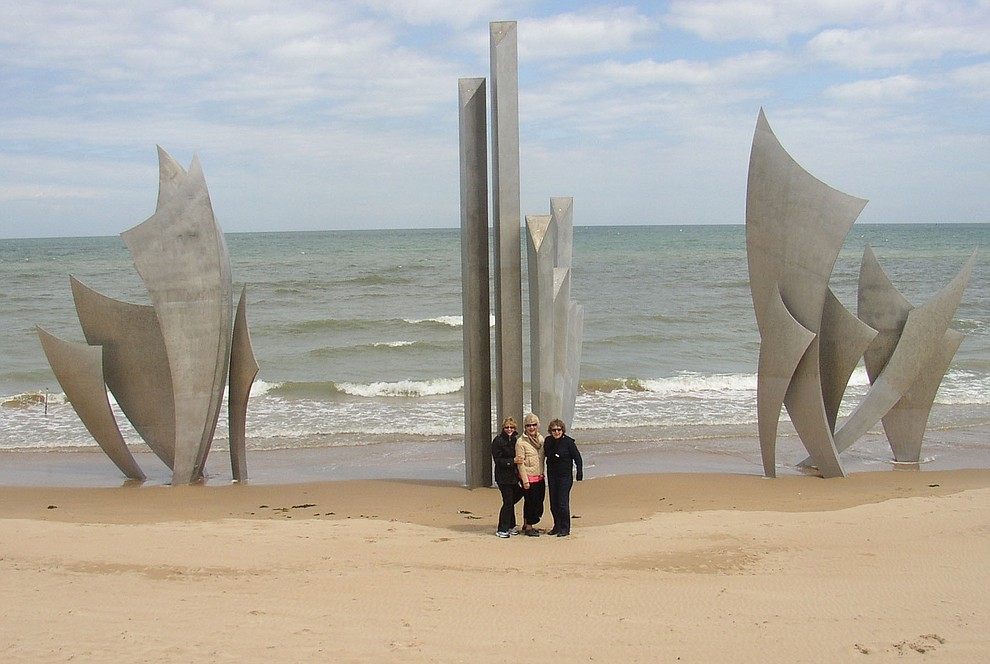The Omaha Beach Memorial photographed during a 2009 tour of the Normandie region of France. (Bill Morrison/Courtesy photo)
