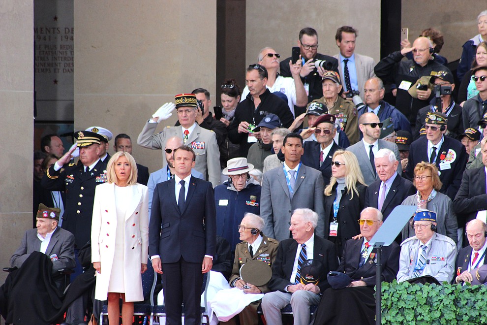 The Daily Courier was honored to have French journalist Louis-Cyril Tharaux at the ceremonies commemorating the 75th anniversary of the D-Day invasion on the beaches of Normandy France. Here is a visual history of what he saw Thursday, June 6, 2019.