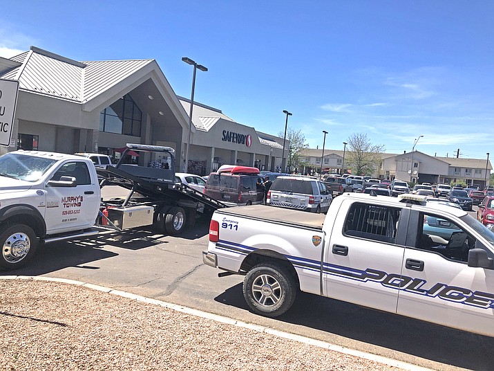 Williams Police Department has a vehicle towed that was possibly connected to suspects passing counterfeit bills in Williams. (Wendy Howell/WGCN)