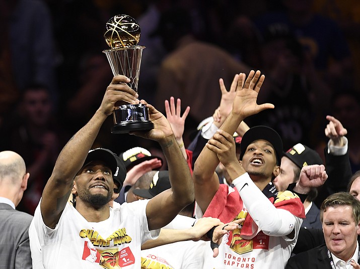 Toronto Raptors beat Golden State Warriors for first NBA title