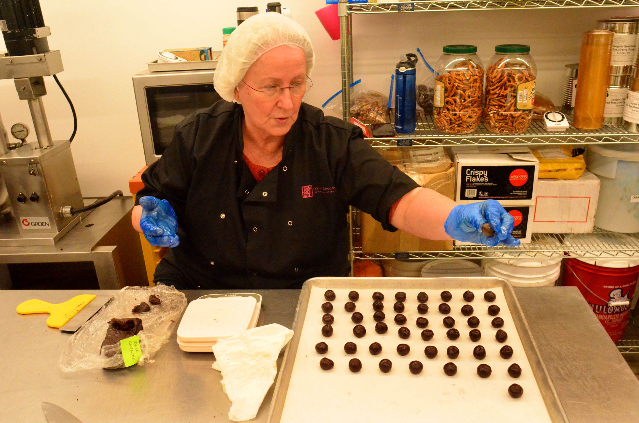The Sweetest Job in Town Gayle’s Chocolates hopes to be perfect pair