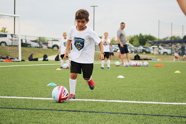 Campers at the Challenger International Soccer Camp will learn a range of drills and practices used by coaches throughout Europe and South America. (Courtesy)