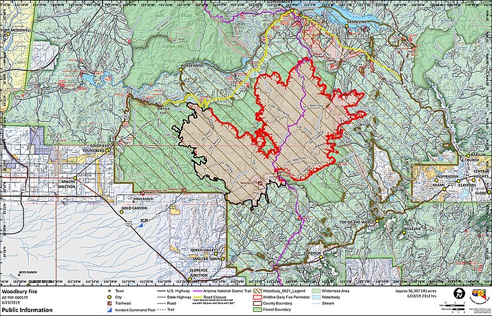 Woodbury Fire Near Superior Has Grown To 150 Square Miles The Daily   Woodbury Fire COURTESY Web T715 