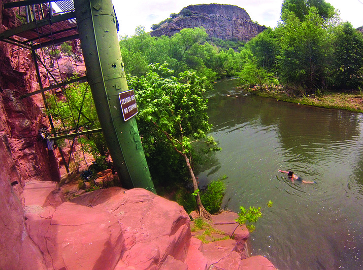 Swimming in the Verde River are among the ways to cool off this Fourth of July.