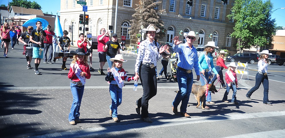 The 78th annual Kiwanis Kiddie Parade starts along Cortez Street in downtown Prescott Friday July 5, 2019. (Les Stukenberg/Courier)