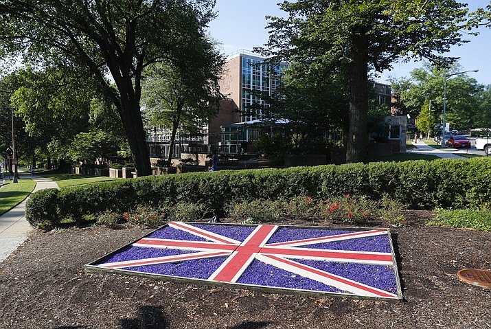 The British Embassy in Washington, Wednesday, July 10, 2019. British ambassador to the U.S., Kim Darroch, resigned Wednesday, just days after diplomatic cables criticizing President Donald Trump caused embarrassment to two countries that often celebrated having a "special relationship". (Pablo Martinez Monsivais/AP)