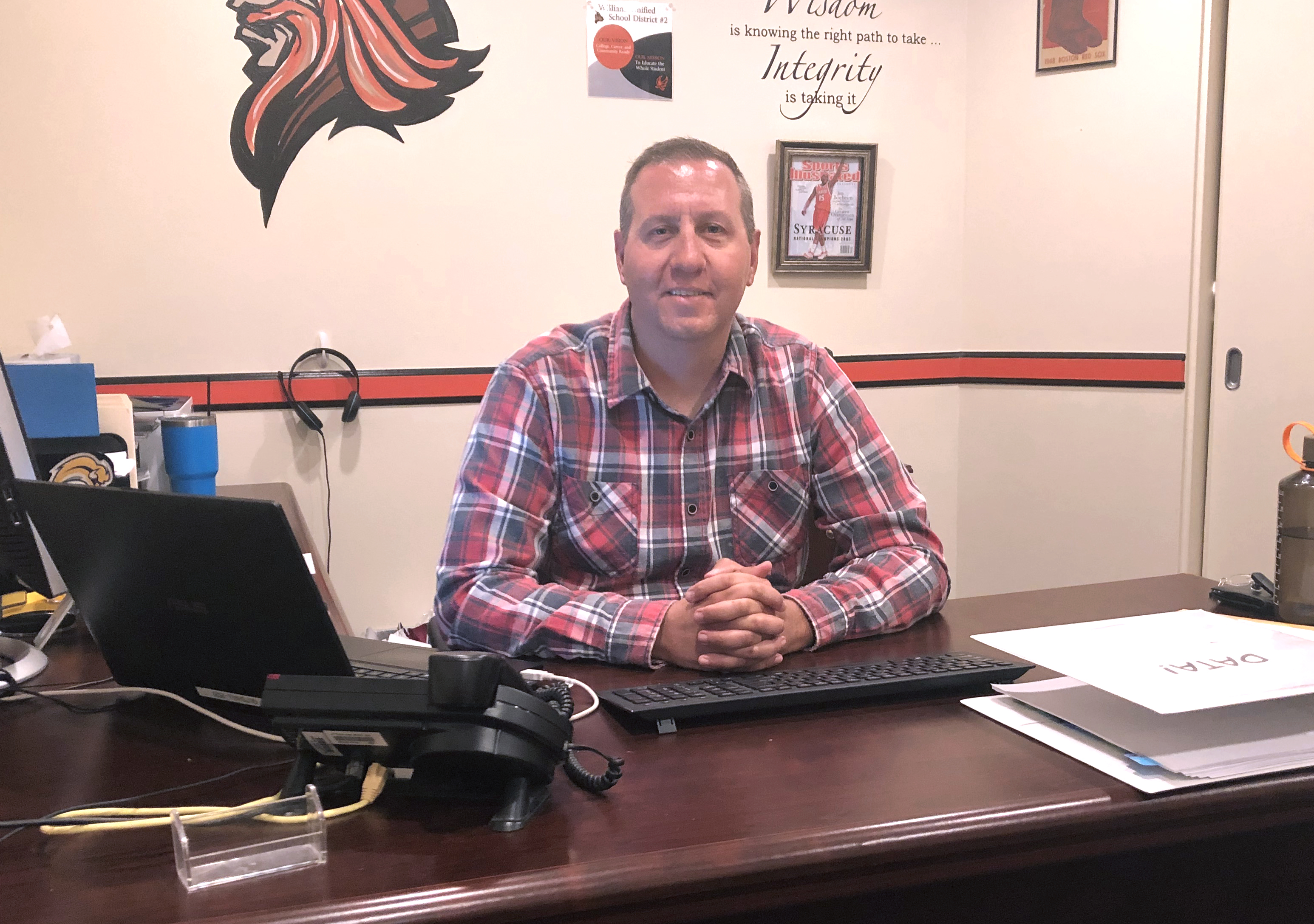Williams High School’s new principal setting new goals for students