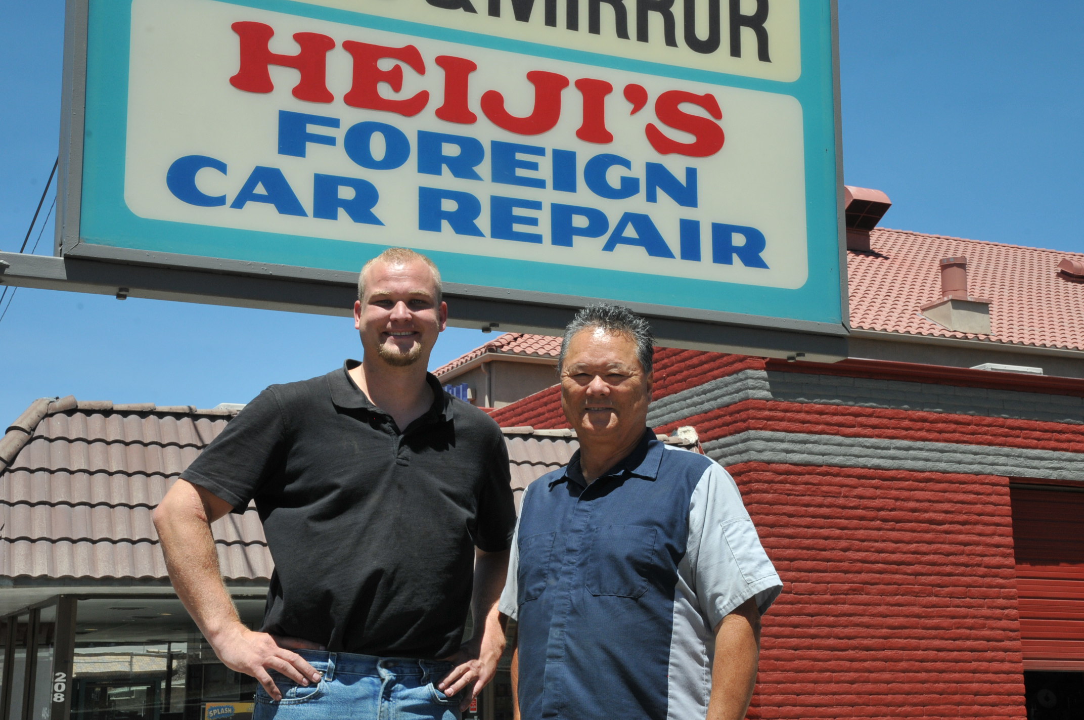 Klotzbach retires after 39 years as owner of Heiji's Foreign Car Repair ... - 07 21 Heijis Foreign Car Repair Guys 03 DC