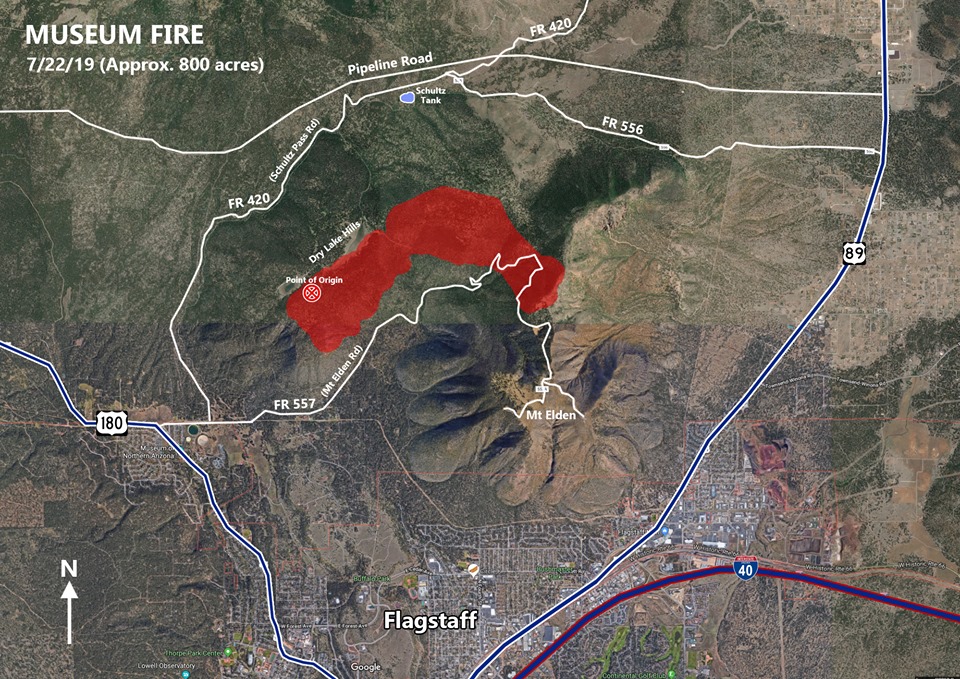 Evacuations, new team on duty at Museum Fire The Verde Independent