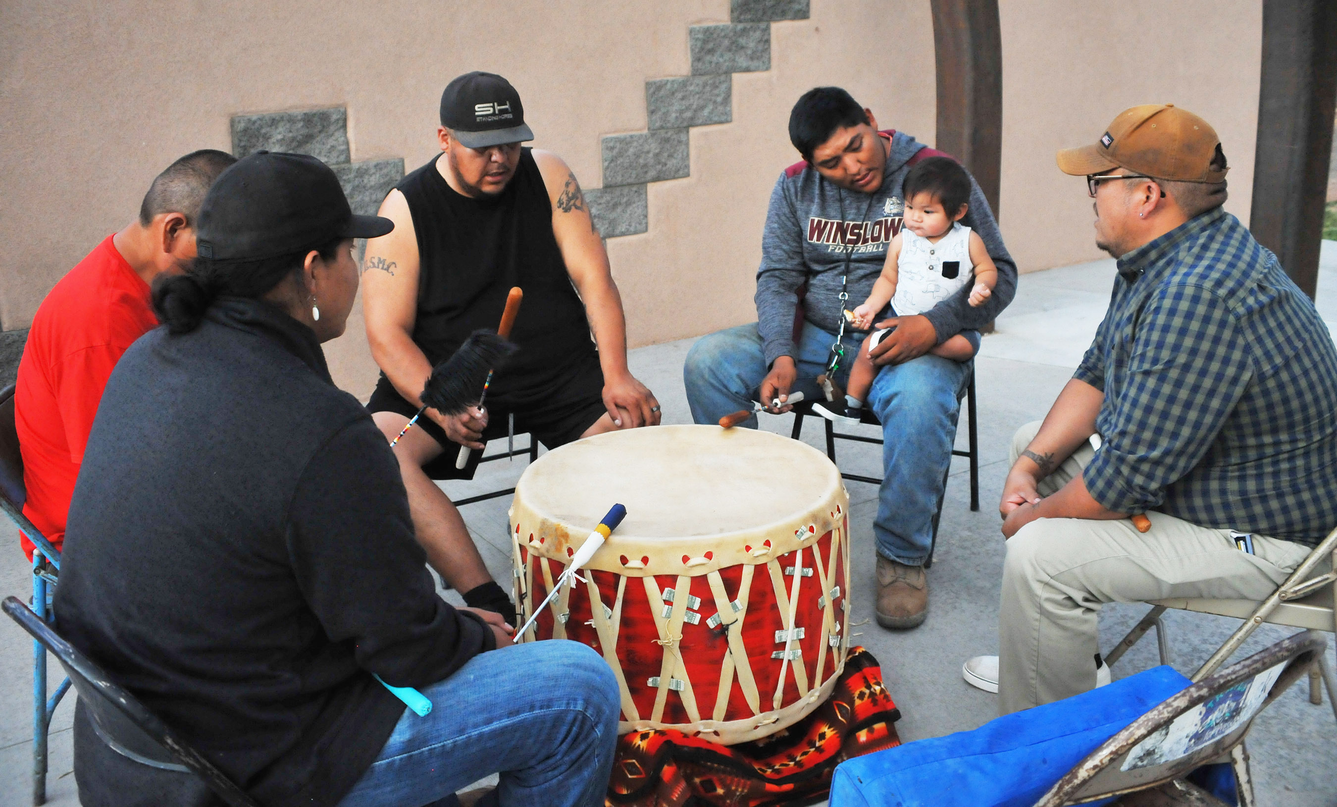 Standing Horse Drum Group peform through the summer | Navajo-Hopi