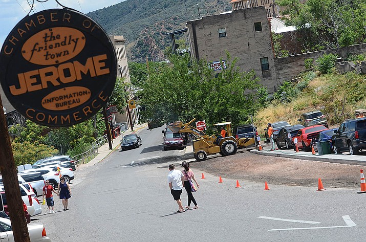 The Jerome Town Council will meet Tuesday and discuss exemptions or discounts related to the new parking fees when the town’s kiosks are installed, according to the meeting agenda. VVN/ Vyto Starinskas