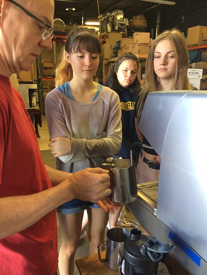 Coffee or tea Area teens glean tips from professionals at Launch Pad