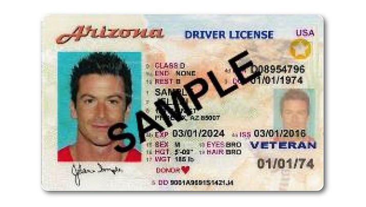 arizona travel driver's license requirements