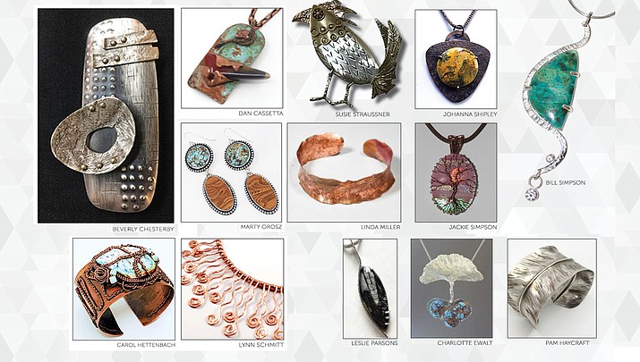 Local artists will be displaying beautiful handmade jewelry in a variety of designs and styles at the 5th annual Granite Mountain Jewelry Artists Jewelry Show & Sale Aug. 23 and 24. (City of Prescott)