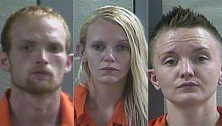 Timothy Storms, Latasha Bryant and Dustin Napier. (Laurel County Sheriff's Office)