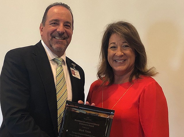 pakke Bloodstained Grundlægger Workforce Development Board honors YRMC's Mark Timm with chairman's award |  The Daily Courier | Prescott, AZ