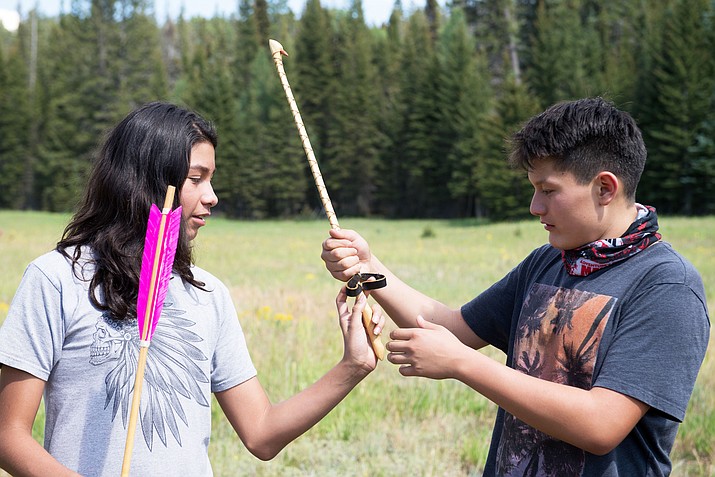 Learning stations included wildlife biology, archaeology, wilderness survival, hydrology, astronomy, ethnobotany and fire ecology with emphases on native language, traditional use, education and career paths. (Photo/Dixie National Forest)