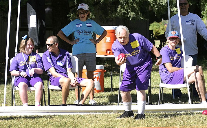 From 8:45 a.m. until 2:30 p.m. Sept. 28, Special Olympics athletes will compete in the 9th annual Arizona Special Olympics Mountain Area Bocce Tournament in Camp Verde. VVN/Bill Helm