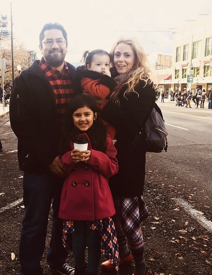 Courier columnist Britt Flores and her family have come to thrive in Prescott. (PUSD/Courtesy)