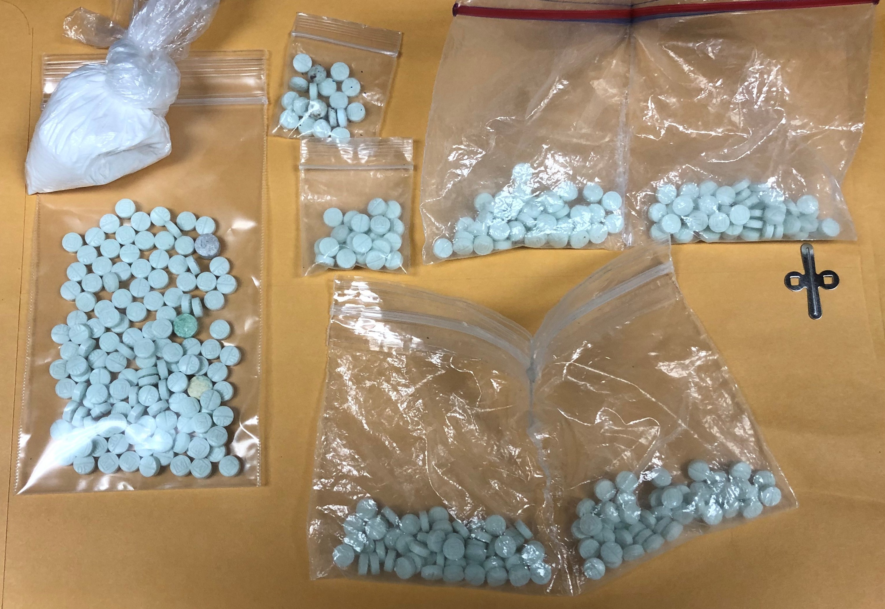 More than 400 Fentanyl pills, 20 grams of cocaine recovered during