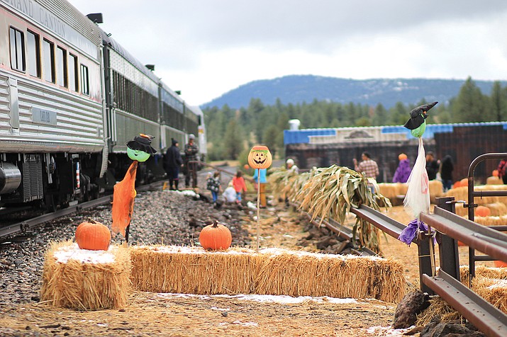 Grand Canyon Railway's Pumpkin Patch Train begins running Oct. 8. (Wendy Howell/WGCN)