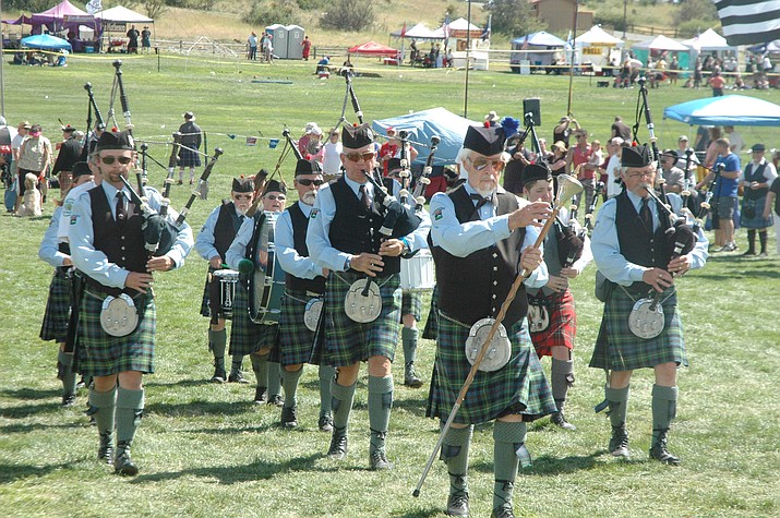 The 2019 Prescott Highland Games and Celtic Faire takes place at Watson Lake on Saturday, Sept. 28 and Sunday, Sept. 29. (Jason Wheeler/Courier, file)