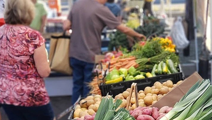 Pick up some fresh local food, check out the vendors and meet your local farmers and ranchers at the farmers market. (Prescott Farmers Market)