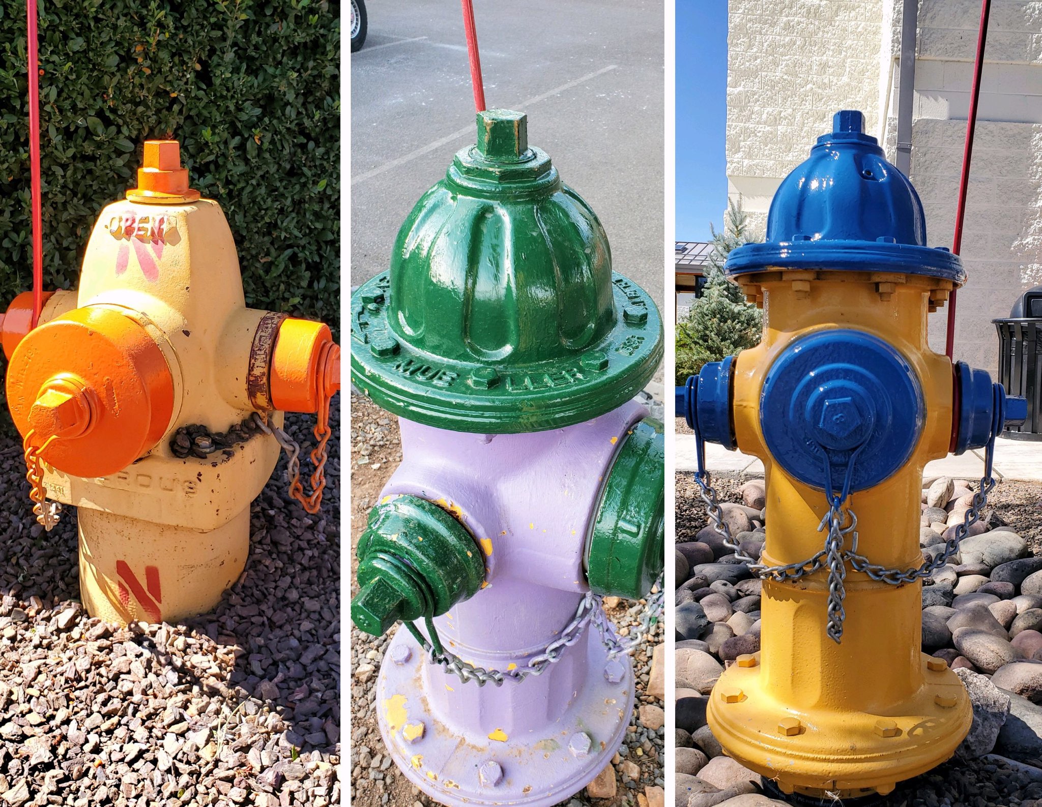 Tusayan fire hydrants receive makeover WilliamsGrand Canyon News