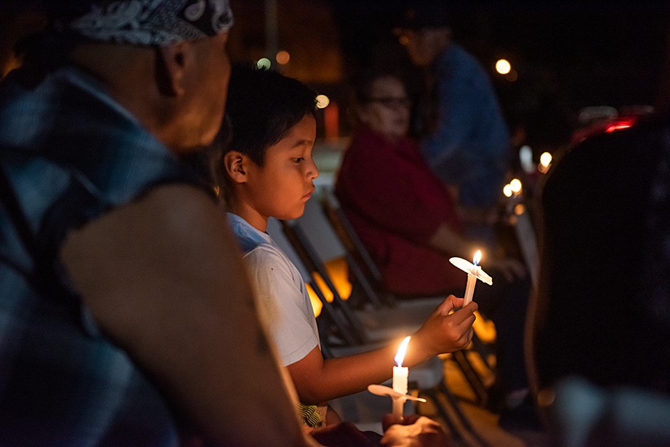 Candlelight vigil held for murder victims | Navajo-Hopi Observer ...