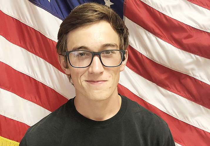 Camp Verde High School has announced that senior Benjamin Perez is the school’s September Kiwanis Student of the Month. Photo courtesy of Camp Verde High School