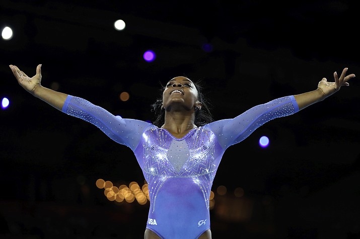 Simone Biles Sets All Time Medal Record At Gymnastics Worlds The